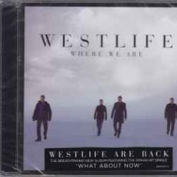 WESTLIFE WHERE WE ARE Фирменный CD WESTLIFE WHERE WE ARE Фирменный CD