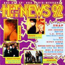 VARIOUS HIT NEWS 92 Фирменный CD VARIOUS HIT NEWS 92 Фирменный CD
