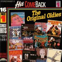 VARIOUS Hit Come Back • The Original Oldies • Vol. 1 • 16 No. 1 Single Hits 1965 To 1981 • Original Recordings Фирменный CD VARIOUS Hit Come Back • The Original Oldies • Vol. 1 • 16 No. 1 Single Hits 1965 To 1981 • Original Recordings Фирменный CD