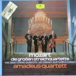 MOZART Die Großen Streichquartette LP-BOX MOZART Die Großen Streichquartette LP-BOX