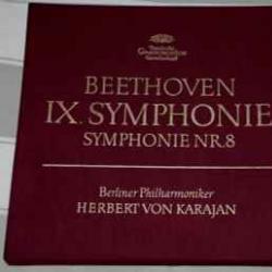 BEETHOVEN IX. Symphonie / Symphonie Nr. 8 LP-BOX BEETHOVEN IX. Symphonie / Symphonie Nr. 8 LP-BOX