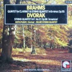 BRAHMS DVORAK Brahms: Quintet For Clarinet & String Quartet In B Minor, Op. 115; Dvorak: String Quartet In F No. 12 Op 96 'American' Фирменный CD BRAHMS DVORAK Brahms: Quintet For Clarinet & String Quartet In B Minor, Op. 115; Dvorak: String Quartet In F No. 12 Op 96 'American' Фирменный CD