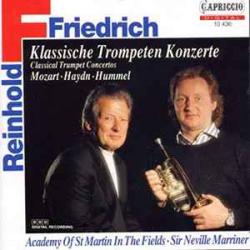 REINHOLD FRIEDRICH Klassische Trompetenkonzerte Фирменный CD REINHOLD FRIEDRICH Klassische Trompetenkonzerte Фирменный CD