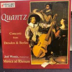 QUANTZ Concerti From Dresden & Berlin Фирменный CD QUANTZ Concerti From Dresden & Berlin Фирменный CD
