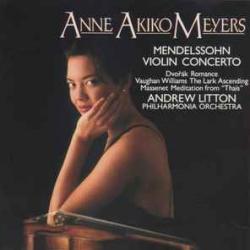 ANNE AKIKO MEYERS Violin Concerto / Romance / The Lark Ascending / Meditation From “Thaïs” Фирменный CD ANNE AKIKO MEYERS Violin Concerto / Romance / The Lark Ascending / Meditation From “Thaïs” Фирменный CD