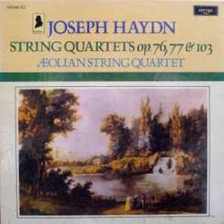 HAYDN String Quartets Op. 76, 77 & 103 LP-BOX HAYDN String Quartets Op. 76, 77 & 103 LP-BOX