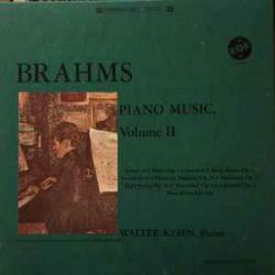 Walter Klien Brahms Piano Music Volume II LP-BOX Walter Klien Brahms Piano Music Volume II LP-BOX