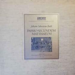 BACH Passio Secundum Matthæum (Matthäus-Passion) LP-BOX BACH Passio Secundum Matthæum (Matthäus-Passion) LP-BOX