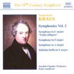 KRAUS SYMPHONIES VOL. 2 Фирменный CD KRAUS SYMPHONIES VOL. 2 Фирменный CD