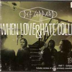 DEF LEPPARD When Love & Hate Collide Фирменный CD DEF LEPPARD When Love & Hate Collide Фирменный CD