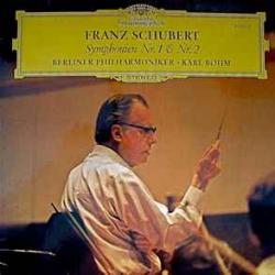 Schubert / Karl Böhm, Berliner Philharmoniker Symphonien Nr. 1 & Nr. 2 Виниловая пластинка Schubert / Karl Böhm, Berliner Philharmoniker Symphonien Nr. 1 & Nr. 2 Виниловая пластинка