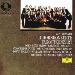 MOZART 4 Hornkonzerte / Fagottkonzert Фирменный CD MOZART 4 Hornkonzerte / Fagottkonzert Фирменный CD