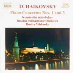 TCHAIKOVSKY Piano Concertos Nos.1 And 3 Фирменный CD TCHAIKOVSKY Piano Concertos Nos.1 And 3 Фирменный CD