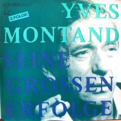 YVES MONTAND Seine Grossen Erfolge - 2.Folge Виниловая пластинка YVES MONTAND Seine Grossen Erfolge - 2.Folge Виниловая пластинка