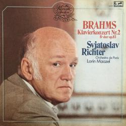 Brahms - Sviatoslav Richter Klavierkonzert Nr. 2 B-dur Op. 83 Виниловая пластинка Brahms - Sviatoslav Richter Klavierkonzert Nr. 2 B-dur Op. 83 Виниловая пластинка