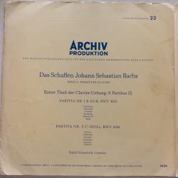 Bach, Ralph Kirkpatrick Erster Theil Der Clavier-Übung - 6 Partiten (I) Виниловая пластинка Bach, Ralph Kirkpatrick Erster Theil Der Clavier-Übung - 6 Partiten (I) Виниловая пластинка