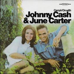 JOHNNY CASH & JUNE CARTER CARRYIN' ON WITH JOHNNY CASH & JUNE CARTER Фирменный CD JOHNNY CASH & JUNE CARTER CARRYIN' ON WITH JOHNNY CASH & JUNE CARTER Фирменный CD