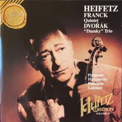 HEIFETZ FRANCK DVORAK - Quintet / "Dumky" Trio Фирменный CD HEIFETZ FRANCK DVORAK - Quintet / "Dumky" Trio Фирменный CD