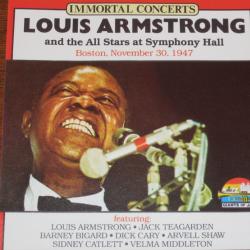 LOUIS ARMSTRONG Louis Armstrong And The All Stars At Symphony Hall Фирменный CD LOUIS ARMSTRONG Louis Armstrong And The All Stars At Symphony Hall Фирменный CD