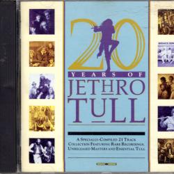 JETHRO TULL 20 YEARS OF JETHRO TULL Фирменный CD JETHRO TULL 20 YEARS OF JETHRO TULL Фирменный CD