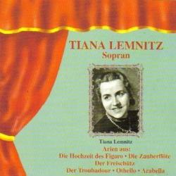 TIANA LEMNITZ SOPRAN Фирменный CD TIANA LEMNITZ SOPRAN Фирменный CD