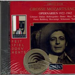 MOZART Grosse Mozartsänger -Opernarien 1922-1942 -Vol. I Фирменный CD MOZART Grosse Mozartsänger -Opernarien 1922-1942 -Vol. I Фирменный CD