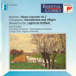 BRAHMS SCHUMANN MENDELSSOHN Piano Concerto No. 1 • Introduction And Allegro • Capriccio Brillant Фирменный CD BRAHMS SCHUMANN MENDELSSOHN Piano Concerto No. 1 • Introduction And Allegro • Capriccio Brillant Фирменный CD