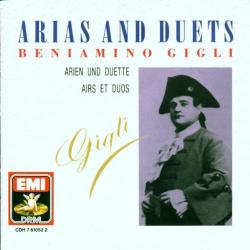 BENIAMINO GIGLI ARIAS AND DUETS Фирменный CD BENIAMINO GIGLI ARIAS AND DUETS Фирменный CD