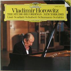 VLADIMIR HOROWITZ The Studio Recordings - New York 1985: Liszt · Scarlatti · Schubert · Schumann · Scriabin Фирменный CD VLADIMIR HOROWITZ The Studio Recordings - New York 1985: Liszt · Scarlatti · Schubert · Schumann · Scriabin Фирменный CD