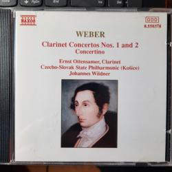 CARL MARIA VON WEBER Weber: Clarinet Concertos Nos. 1 And 2 - Concertino Фирменный CD CARL MARIA VON WEBER Weber: Clarinet Concertos Nos. 1 And 2 - Concertino Фирменный CD