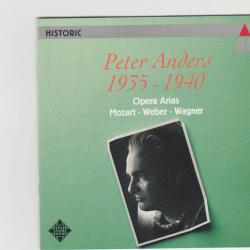 PETER ANDERS Opera Arias 1935 - 1940 Фирменный CD PETER ANDERS Opera Arias 1935 - 1940 Фирменный CD