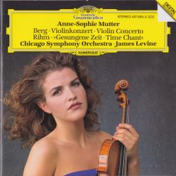 ALBAN BERG RIHM Violinkonzert = Violin Concerto / »Gesungene Zeit = Time Chant« Фирменный CD ALBAN BERG RIHM Violinkonzert = Violin Concerto / »Gesungene Zeit = Time Chant« Фирменный CD