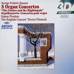 HANDEL 5 Organ Concertos "The Cuckoo And The Nightingale" Фирменный CD HANDEL 5 Organ Concertos "The Cuckoo And The Nightingale" Фирменный CD