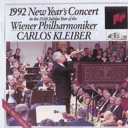 CARLOS KLEIBER 1992 New Year’s Concert In The 150th Jubilee Year Of The Wiener Philharmoniker Фирменный CD CARLOS KLEIBER 1992 New Year’s Concert In The 150th Jubilee Year Of The Wiener Philharmoniker Фирменный CD