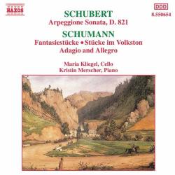 SCHUBERT SCHUMANN Arpeggione Sonata, D.821 / Fantasiestücke - Stücke Im Volkston - Adagio And Allegro Фирменный CD SCHUBERT SCHUMANN Arpeggione Sonata, D.821 / Fantasiestücke - Stücke Im Volkston - Adagio And Allegro Фирменный CD