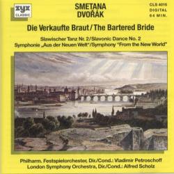 SMETANA DVORAK Die Verkaufte Braut = The Bartered Bride / Slawischer Tanz Nr. 2 = Slavonic Dance No. 2 / Symphonie "Aus Der Neuen Welt" = Symphony "From The New World" Фирменный CD SMETANA DVORAK Die Verkaufte Braut = The Bartered Bride / Slawischer Tanz Nr. 2 = Slavonic Dance No. 2 / Symphonie "Aus Der Neuen Welt" = Symphony "From The New World" Фирменный CD