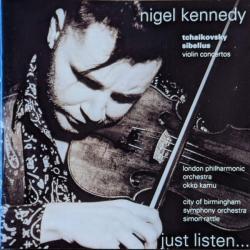 NIGEL KENNEDY Tschaikowsky & Sibelius: Violinkonzerte Фирменный CD NIGEL KENNEDY Tschaikowsky & Sibelius: Violinkonzerte Фирменный CD