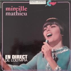 MIREILLE MATHIEU En Direct De L'Olympia Виниловая пластинка MIREILLE MATHIEU En Direct De L'Olympia Виниловая пластинка
