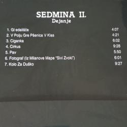 SEDMINA II Dejanje Фирменный CD SEDMINA II Dejanje Фирменный CD