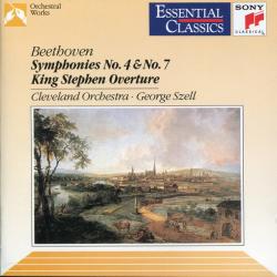 BEETHOVEN Symphonies No. 4 & No. 7 - King Stephen Overture Фирменный CD BEETHOVEN Symphonies No. 4 & No. 7 - King Stephen Overture Фирменный CD