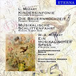 MOZART Kindersinfonie / Die Bauernhochzeit / Die Musikalische Schlittenfahrt Фирменный CD MOZART Kindersinfonie / Die Bauernhochzeit / Die Musikalische Schlittenfahrt Фирменный CD