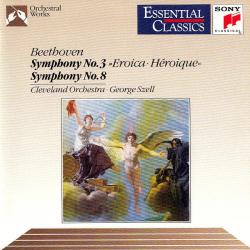 BEETHOVEN Symphony No.3 »Eroica« • »Héroique« | Symphony No.8 Фирменный CD BEETHOVEN Symphony No.3 »Eroica« • »Héroique« | Symphony No.8 Фирменный CD
