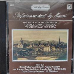 MOZART Sinfonie Concertanti By Mozart For Violin, Viola And Orchestra, For Oboe, Clarinet, Bassoon, French Horn And Orchestra Фирменный CD MOZART Sinfonie Concertanti By Mozart For Violin, Viola And Orchestra, For Oboe, Clarinet, Bassoon, French Horn And Orchestra Фирменный CD