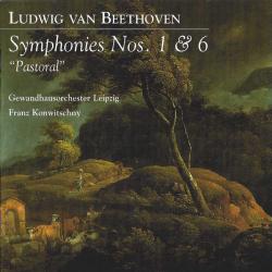 BEETHOVEN Symphonies Nos. 1 & 6 "Pastoral" Фирменный CD BEETHOVEN Symphonies Nos. 1 & 6 "Pastoral" Фирменный CD