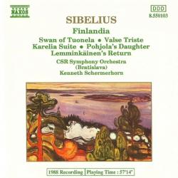 SIBELIUS Finlandia • Swan Of Tuonela • Valse Triste • Karelia Suite • Phjola's Daughter • Lemminkäinen's Return Фирменный CD SIBELIUS Finlandia • Swan Of Tuonela • Valse Triste • Karelia Suite • Phjola's Daughter • Lemminkäinen's Return Фирменный CD