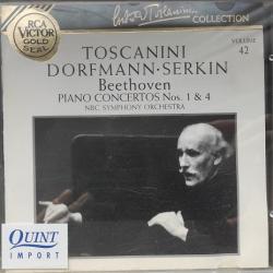 BEETHOVEN Piano Concertos Nos. 1 & 4 Фирменный CD BEETHOVEN Piano Concertos Nos. 1 & 4 Фирменный CD