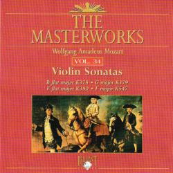 MOZART Violin Sonatas K378 / K379 / K380 / K547 Фирменный CD MOZART Violin Sonatas K378 / K379 / K380 / K547 Фирменный CD