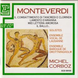 MONTEVERDI Il Combattimento Di Tancredi E Clorinda Lamento D'Arianna Miei Lettera Amorosa Il Ballo... Фирменный CD MONTEVERDI Il Combattimento Di Tancredi E Clorinda Lamento D'Arianna Miei Lettera Amorosa Il Ballo... Фирменный CD