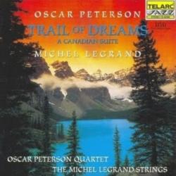 Oscar Peterson • Michel Legrand Trail Of Dreams - A Canadian Suite Фирменный CD Oscar Peterson • Michel Legrand Trail Of Dreams - A Canadian Suite Фирменный CD