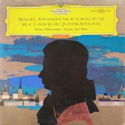 MOZART Sinfonien Nr. 40 G-Moll KV 550 / Nr. 41 C-Dur KV 551 (Jupiter-Sinfonie) Виниловая пластинка MOZART Sinfonien Nr. 40 G-Moll KV 550 / Nr. 41 C-Dur KV 551 (Jupiter-Sinfonie) Виниловая пластинка